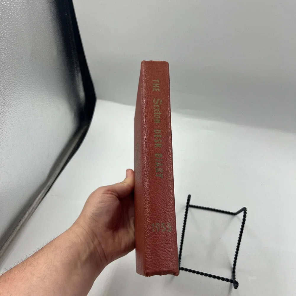 Vtg 1955 John Sexton & Co Desk Diary Cookbook 34th Edition Restaurant Ephemera